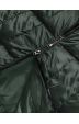 Dámská metalická zimní bunda MODA8073 zelená