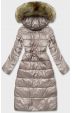 Lehká dámská zimní bunda MODA201 béžová
