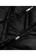 Dámská přechodná bunda s kapucí MODA97 černá