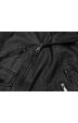 Dámská koženková bunda MODA0025 černá