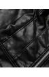 Dámská koženková bunda MODA8051 černá