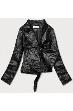 Dámská koženková bunda MODAM39 černá