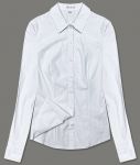 Dámská košilová halenka MODA0111 bílá S