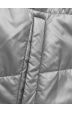 Dámská podzimní bunda MODA8187 stříbrná