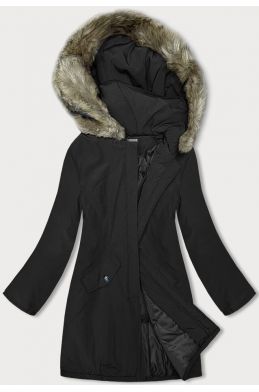 Dámský zimní kabát MODAR45 černý