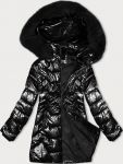 Dámská zimní bunda s kapucí MODA9122 černá S