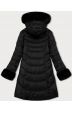 Prośivaná dámská zimní bunda MODA8092 černá