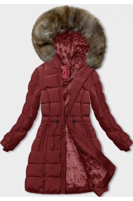 Dámská zimní bunda MODA3063 červená