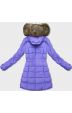 Dámská zimní bunda MODA3063 fialová