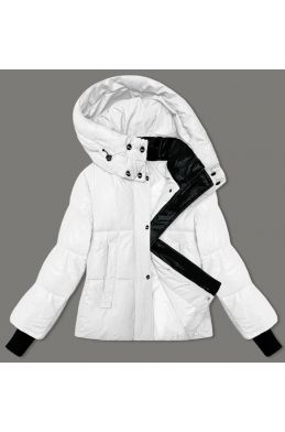 Dámská zimní bunda MODA38191 bílá