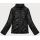 Dámská koženková bunda klasického střihu MODA8135 černá